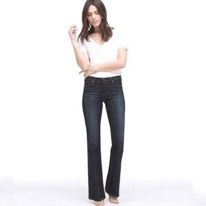 AG Adriano Goldschmied The Angel Bootcut Jeans Low Rise Dark Indigo Denim